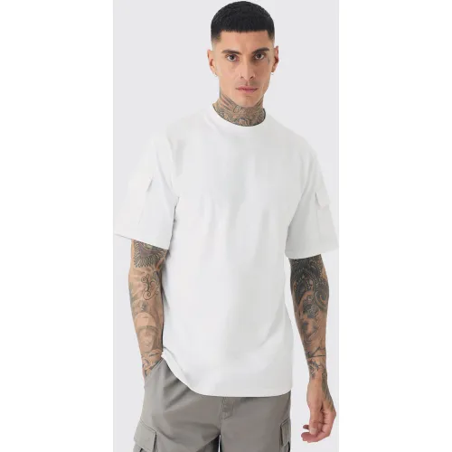 Tall - T-shirt utilitaire - M - Boohooman - Modalova