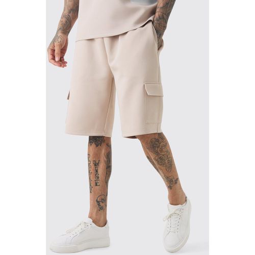 Tall - Short cargo large zippé - L - Boohooman - Modalova