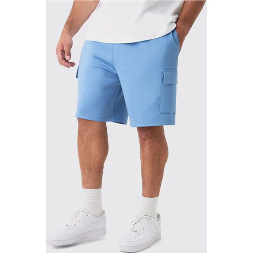 Grande taille - Short cargo large zippé - XXXL - Boohooman - Modalova