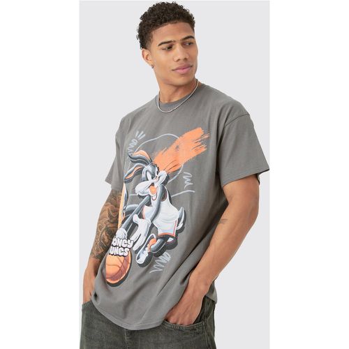 T-shirt oversize à imprimé Looney Tunes - L - Boohooman - Modalova