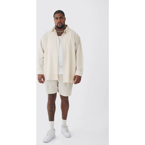 Grande taille - Ensemble oversize à manches longues homme - XXXXL - Boohooman - Modalova