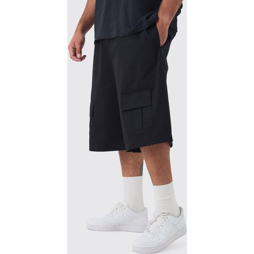 Grande taille - Bermuda cargo surteint - XXXL - Boohooman - Modalova