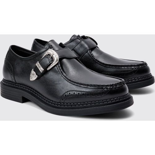Chaussures derby à boucles - 43 - Boohooman - Modalova