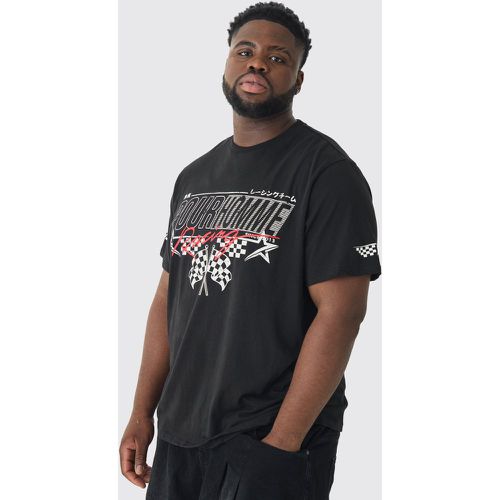 Grande taille - T-shirt imprimé course - XXXXXL - Boohooman - Modalova