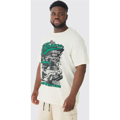 Grande taille - T-shirt à imprimé Monaco - XXL - Boohooman - Modalova