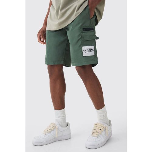 Short cargo à taille élastiquée - Official - M - Boohooman - Modalova