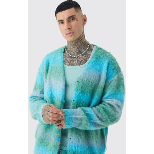 Tall - Cardigan oversize à rayures - S - Boohooman - Modalova