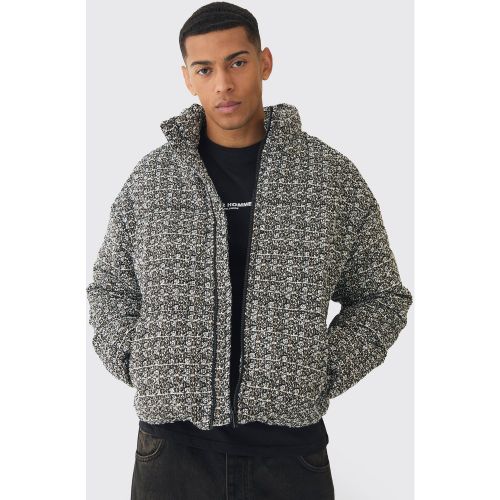 Doudoune oversize à col cheminée en - S - Boohooman - Modalova