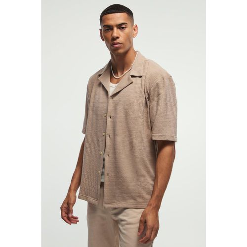 Chemise oversize en jersey - XS - Boohooman - Modalova