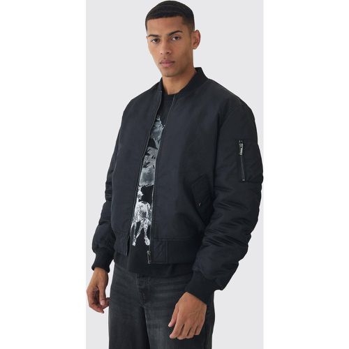 Bomber oversize matelassé homme - L - Boohooman - Modalova