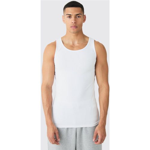 Débardeur de sport moulant - L - Boohooman - Modalova