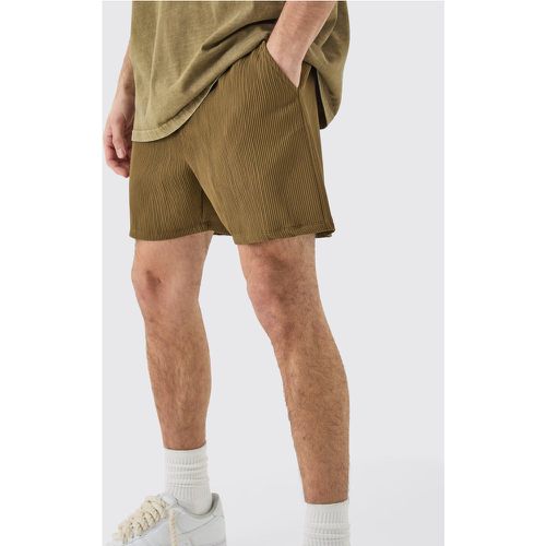 Pleated Drawcord Shorts homme - Boohooman - Modalova