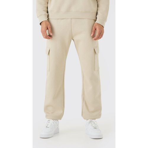 Jogging cargo droit - L - Boohooman - Modalova