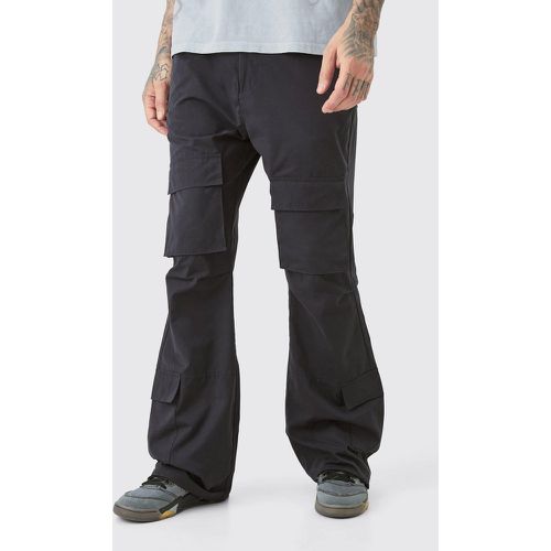 Tall - Pantalon cargo large à imprimé pêche - 32 - Boohooman - Modalova