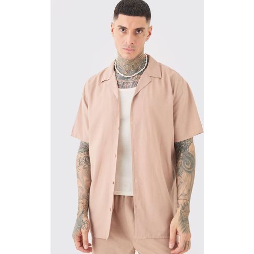 Tall - Chemise en lin - S - Boohooman - Modalova