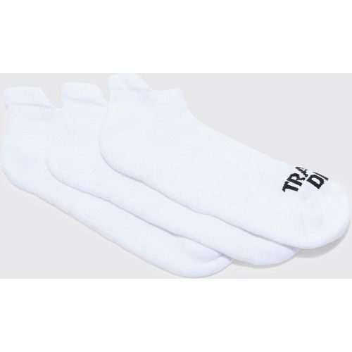 Lot de 3 paires de chaussettes - Active Training - ONE SIZE - Boohooman - Modalova