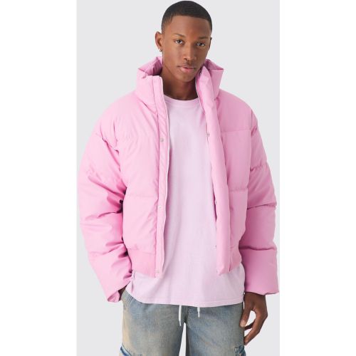 Doudoune oversize à col montant - S - Boohooman - Modalova