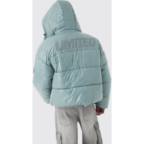 Doudoune oversize à broderie - Limited Edition - M - Boohooman - Modalova