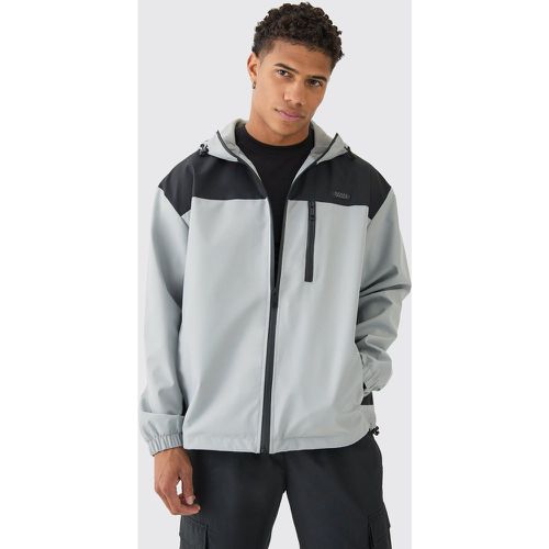 Coupe-vent oversize color block en - MAN homme - S - Boohooman - Modalova