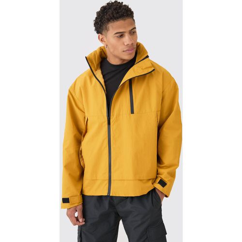 Coupe-vent oversize zippé - MAN homme - S - Boohooman - Modalova