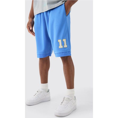 Short de basket large satiné - S - Boohooman - Modalova