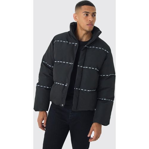 Doudoune oversize à col montant - MAN - S - Boohooman - Modalova