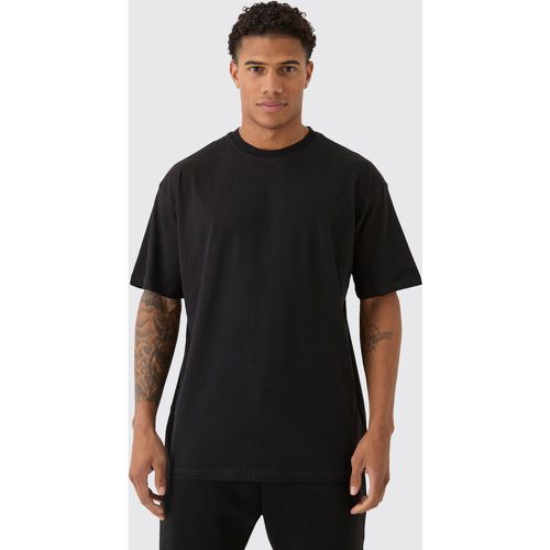 T-shirt basique oversize à col rond - S - Boohooman - Modalova