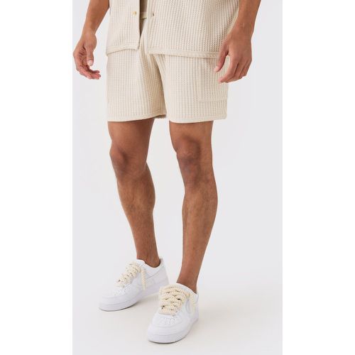 Short cargo large en tissu éponge - S - Boohooman - Modalova