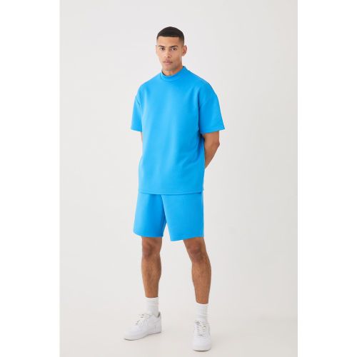 Ensemble oversize avec t-shirt et short homme - S - Boohooman - Modalova