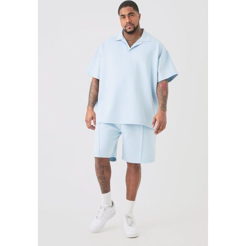 Grande taille - Ensemble avec polo oversize et short - XXL - Boohooman - Modalova