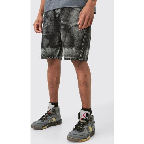 Tall - Short droit effet délavé - 38 - Boohooman - Modalova