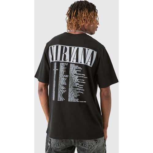 Tall - T-shirt à imprimé Nirvana - L - Boohooman - Modalova