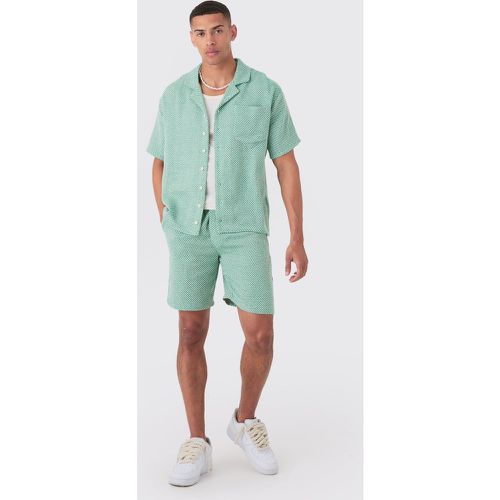 Ensemble avec chemise oversize et short - S - Boohooman - Modalova