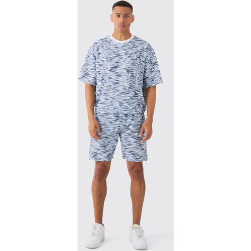 Ensemble oversize avec sweat bouclé et short - S - Boohooman - Modalova