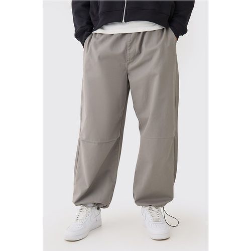 Pantalon parachute à taille élastiquée - XL - Boohooman - Modalova