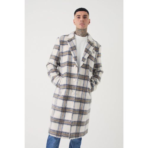 Tall - Manteau oversize à carreaux - S - Boohooman - Modalova