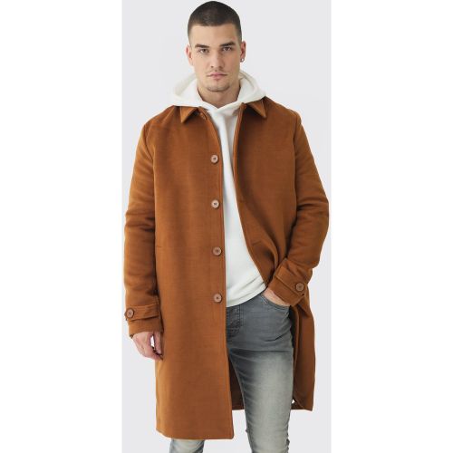 Tall - Manteau droit sans manches - S - Boohooman - Modalova