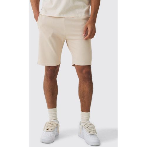 Short large mi-long en mesh - L - Boohooman - Modalova