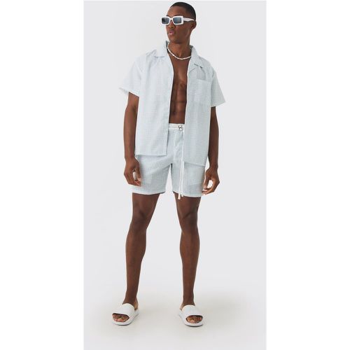 Ensemble avec chemise oversize et short - S - Boohooman - Modalova