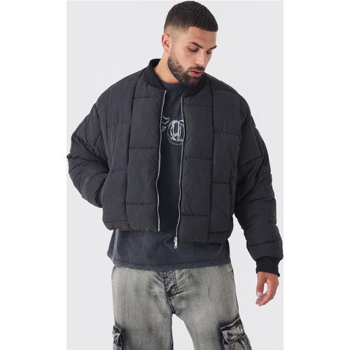 Grande taille - Bomber oversize matelassé homme - XXXL - Boohooman - Modalova