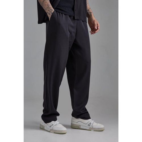 Tall - Pantalon droit à taille élastiquée - S - Boohooman - Modalova