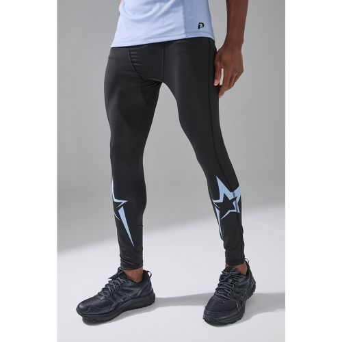 Legging de sport à imprimé étoiles - L - Boohooman - Modalova