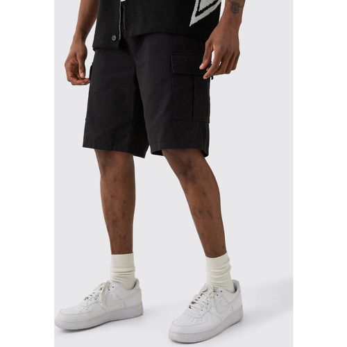 Tall - Short cargo large à taille élastiquée - S - Boohooman - Modalova