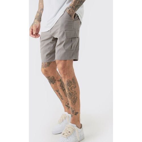 Tall - Short cargo skinny taille fixe - 36 - Boohooman - Modalova