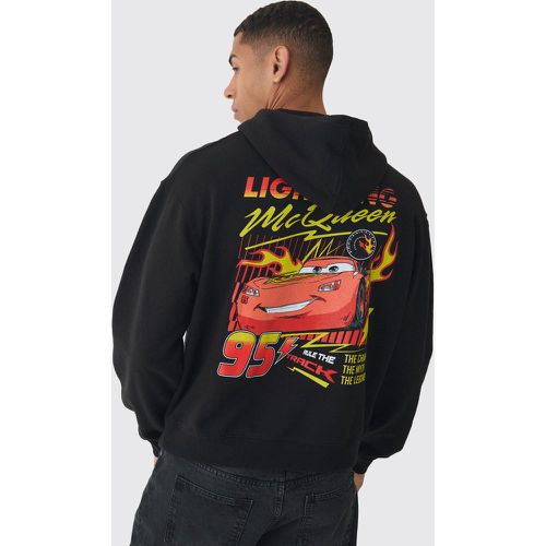 Sweat à capuche oversize à imprimé Pixar Cars homme - S - Boohooman - Modalova