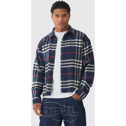 Chemise oversize à carreaux - S - Boohooman - Modalova