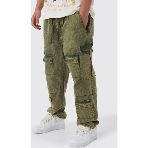 Pantalon cargo de skate délavé - S - Boohooman - Modalova