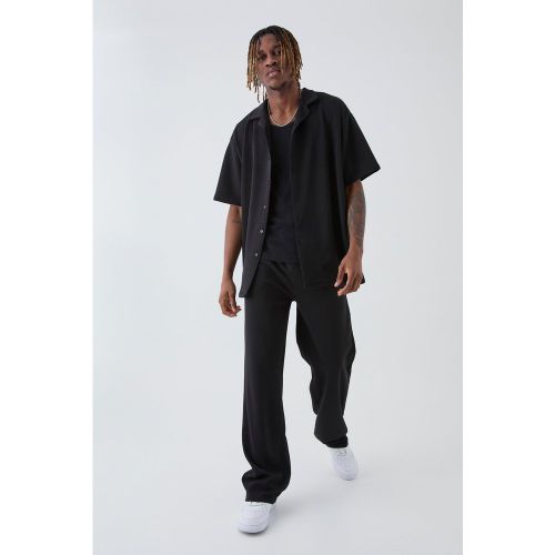 Tall - Ensemble oversize avec chemise et pantalon - S - Boohooman - Modalova