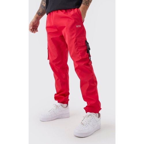 Jogging cargo slim à taille élastiquée - MAN - S - Boohooman - Modalova