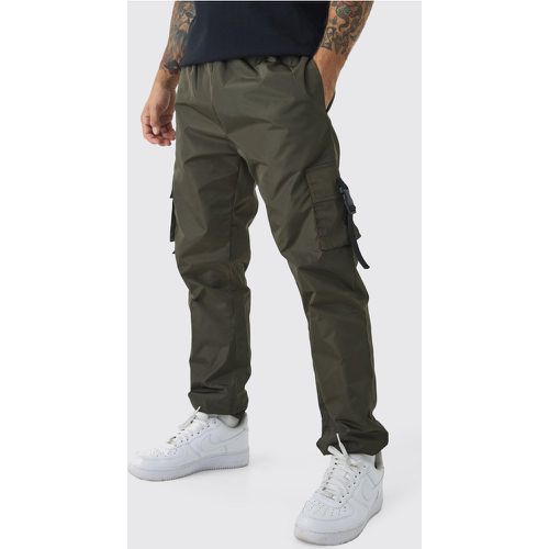 Jogging cargo slim à taille élastiquée - MAN - S - Boohooman - Modalova